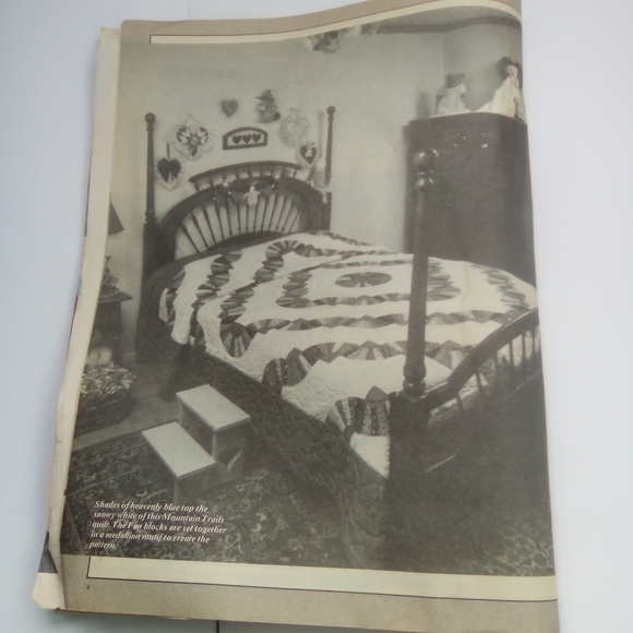 Old Fashioned Patchwork Vintage Magazine Quilting Quilt Patterns - Picture 2 of 13